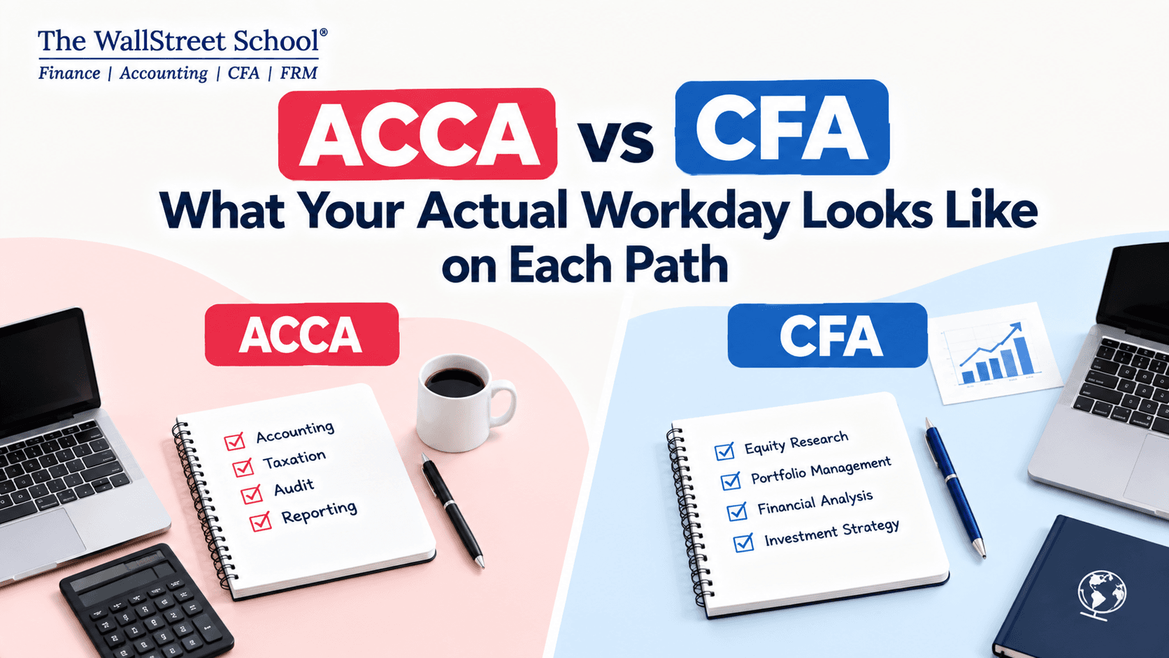 ACCA vs CFA: What Your Actual Workday Looks Like on Each Path